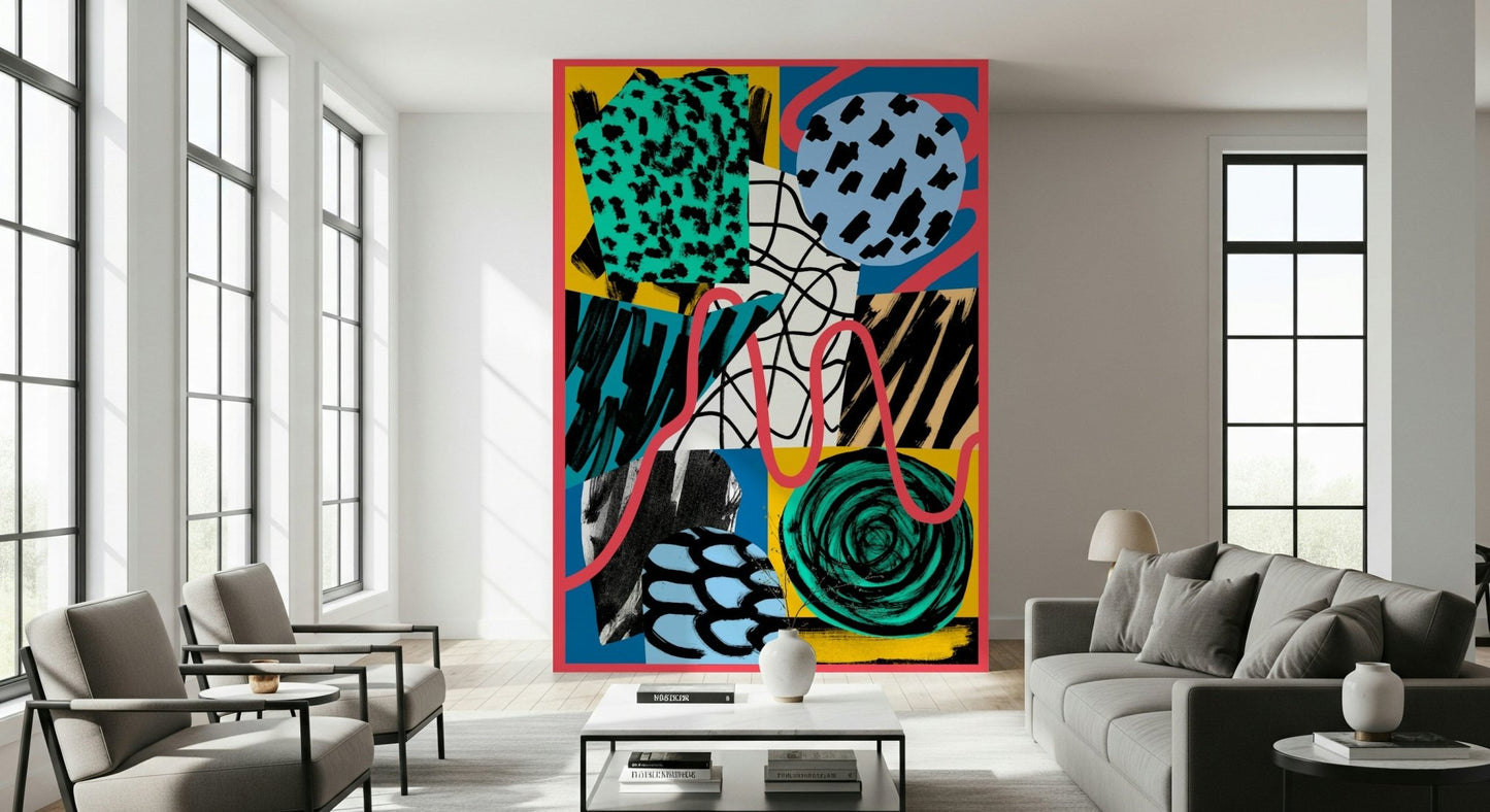 Telephaty Wall Mural