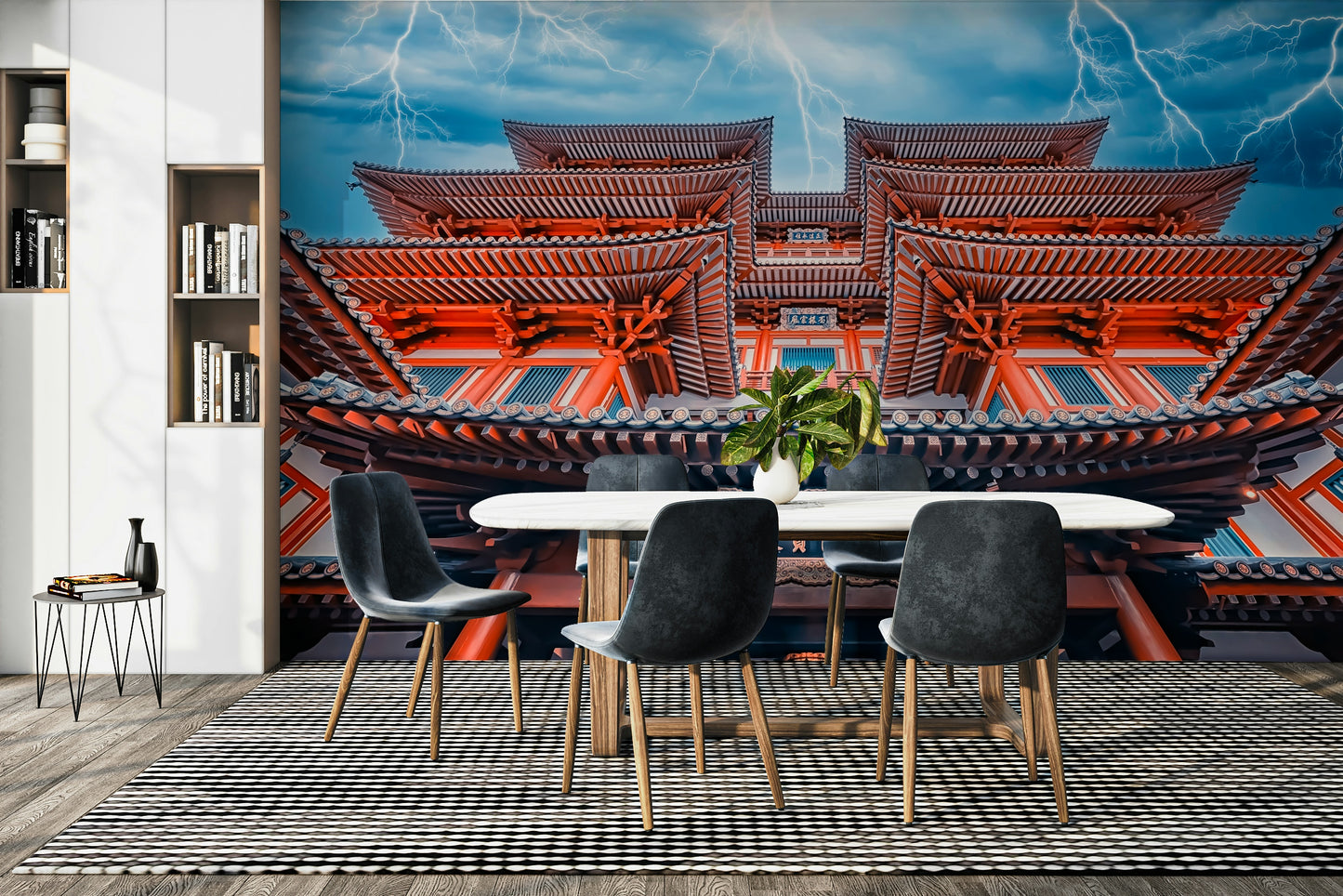 Temple of Thunder Wall Mural