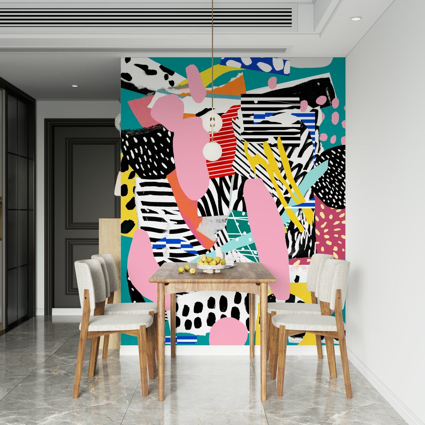 Tennis Court Wall Mural