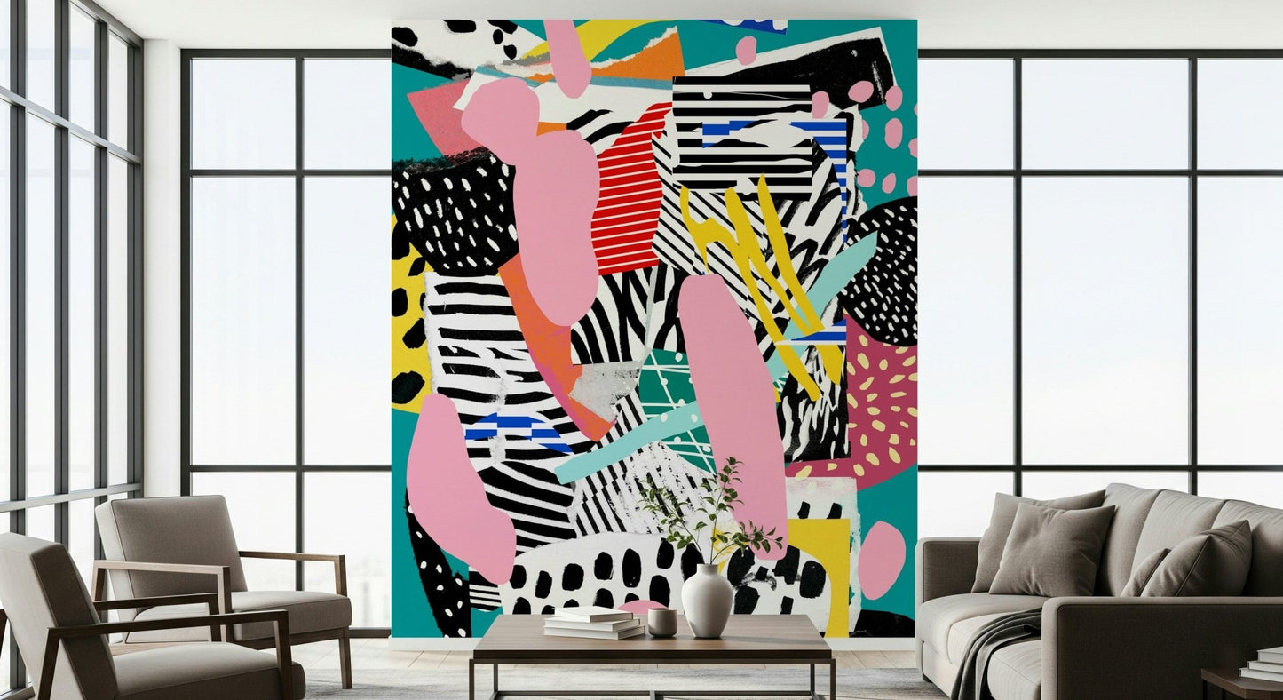 Tennis Court Wall Mural