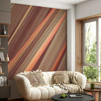 Aesthetic Terra Lines wall art, refined neutral color scheme., GD7092
