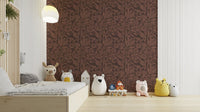 Warm tones wall mural decor, GD972