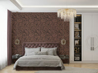 Cozy living room wallpaper design, GD972