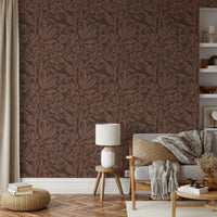 Dining area terracotta wallpaper, GD972