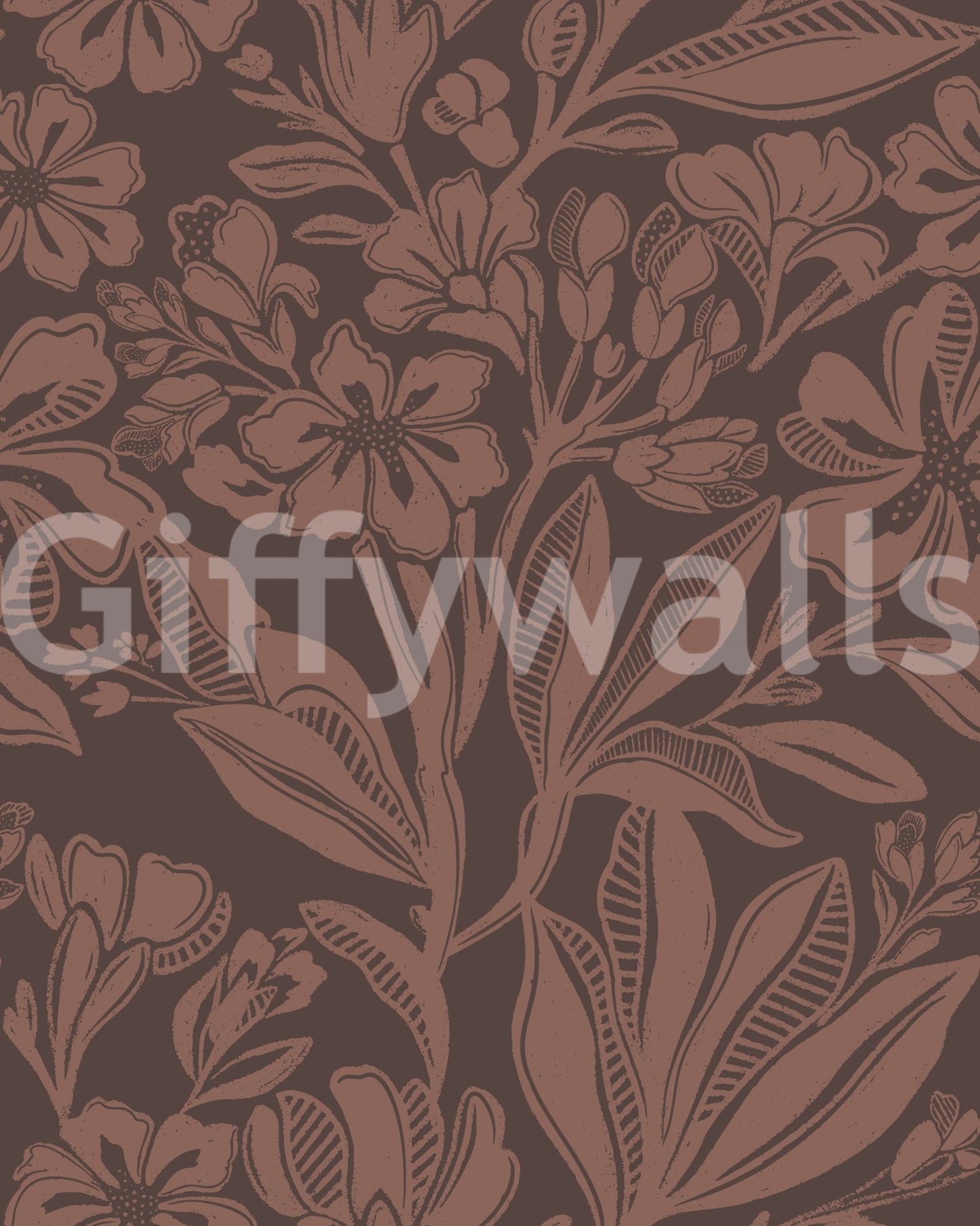Elegant wallpaper mural design, GD972