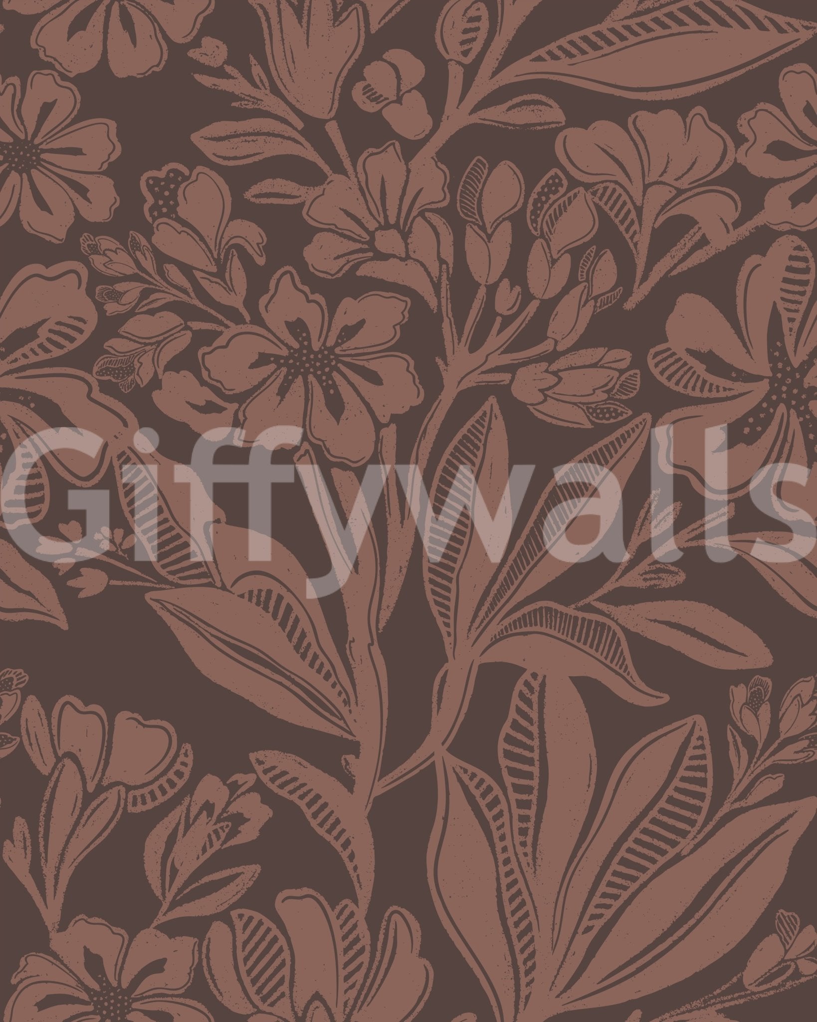 Elegant wallpaper mural design, GD972