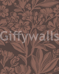 Elegant wallpaper mural design, GD972