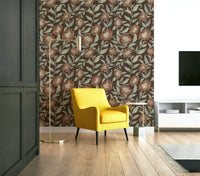 Calm flower wallpaper for bedrooms, GD1003