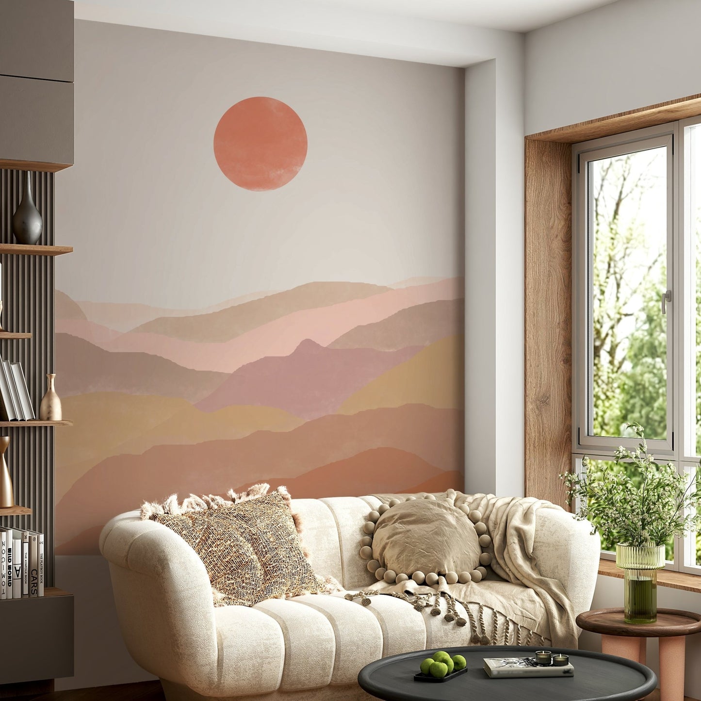 Terracotta Hills Wall Mural