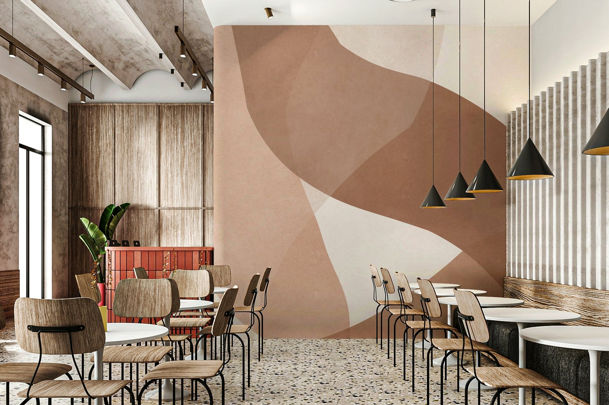 The style is artistic and natural.

