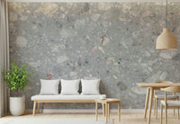 Coarse Natural Stone chip design mural art., GD6805