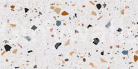 Oversized Marble chip pattern mural for statement wall.