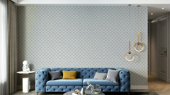 Wall mural with whimsical shapes and colors GD4233

