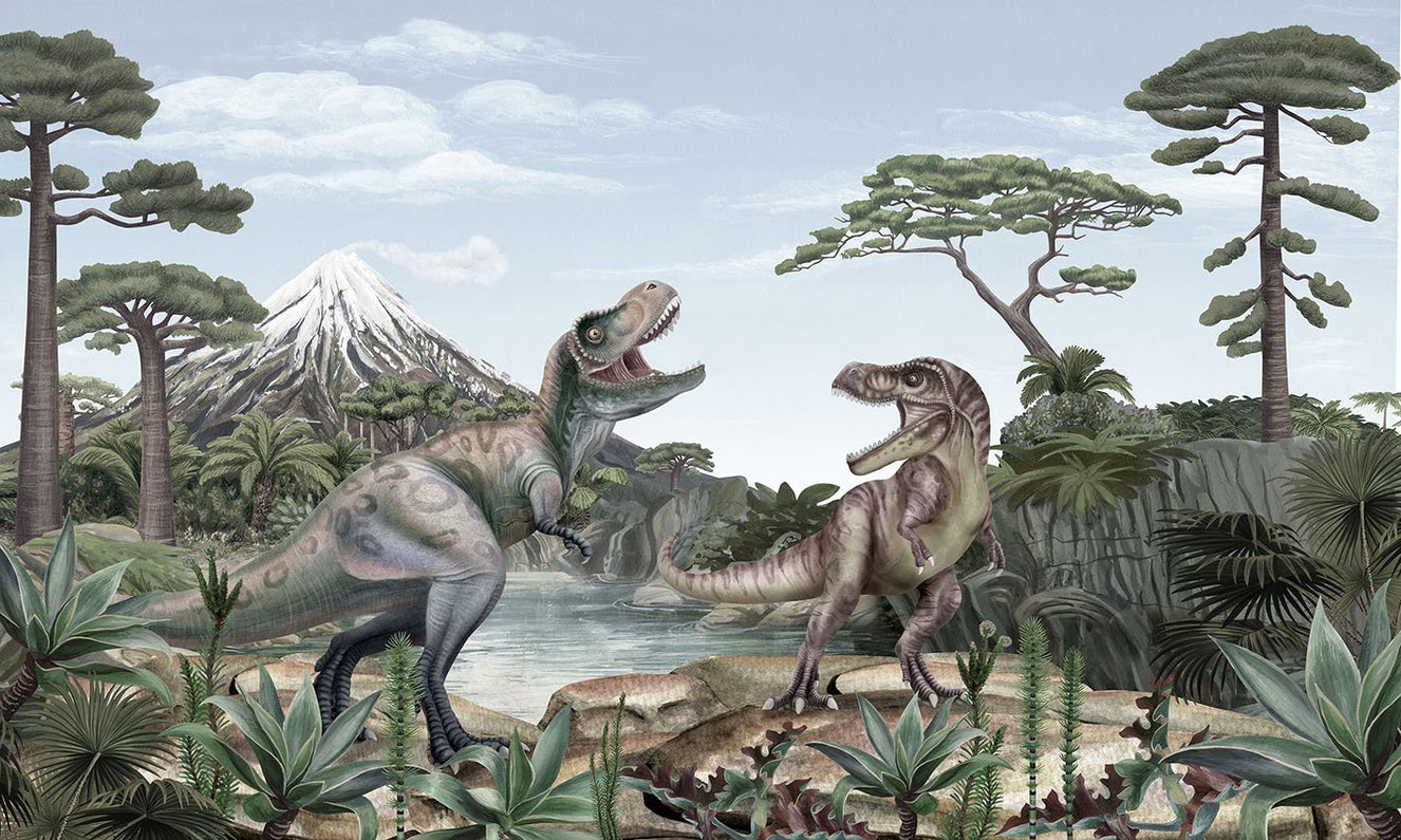 Roaring Rex Themed Wall Murals