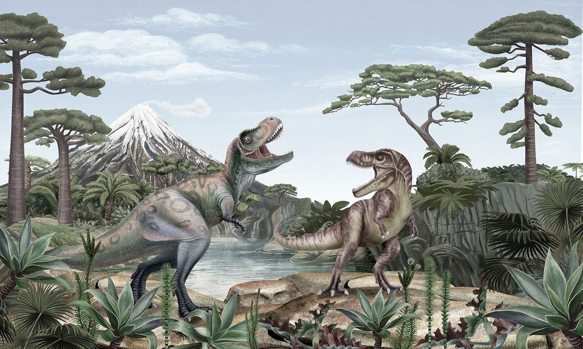 Roaring Rex Themed Wall Murals