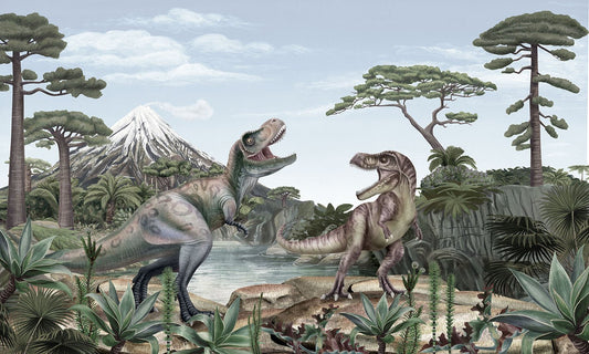 Roaring Rex Themed Wall Murals