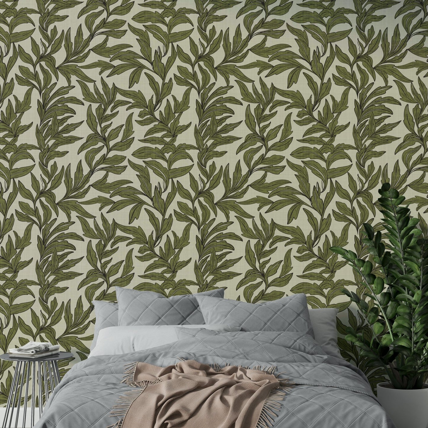 Earth-toned mural wallpaper for walls, GD996