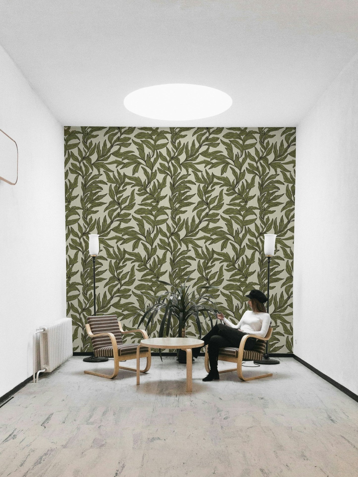 Nature-inspired textured wallpaper, GD996