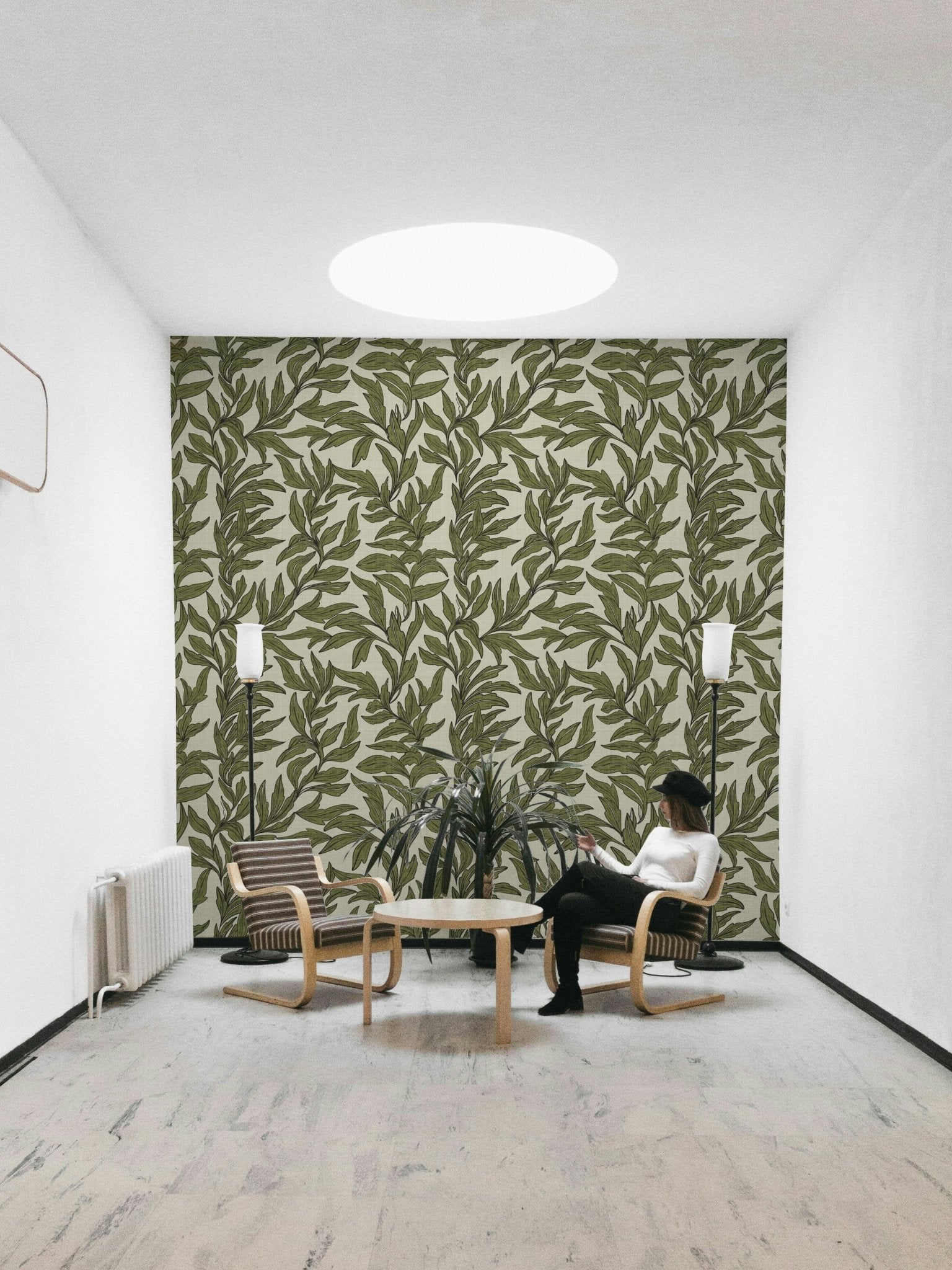 Nature-inspired textured wallpaper, GD996