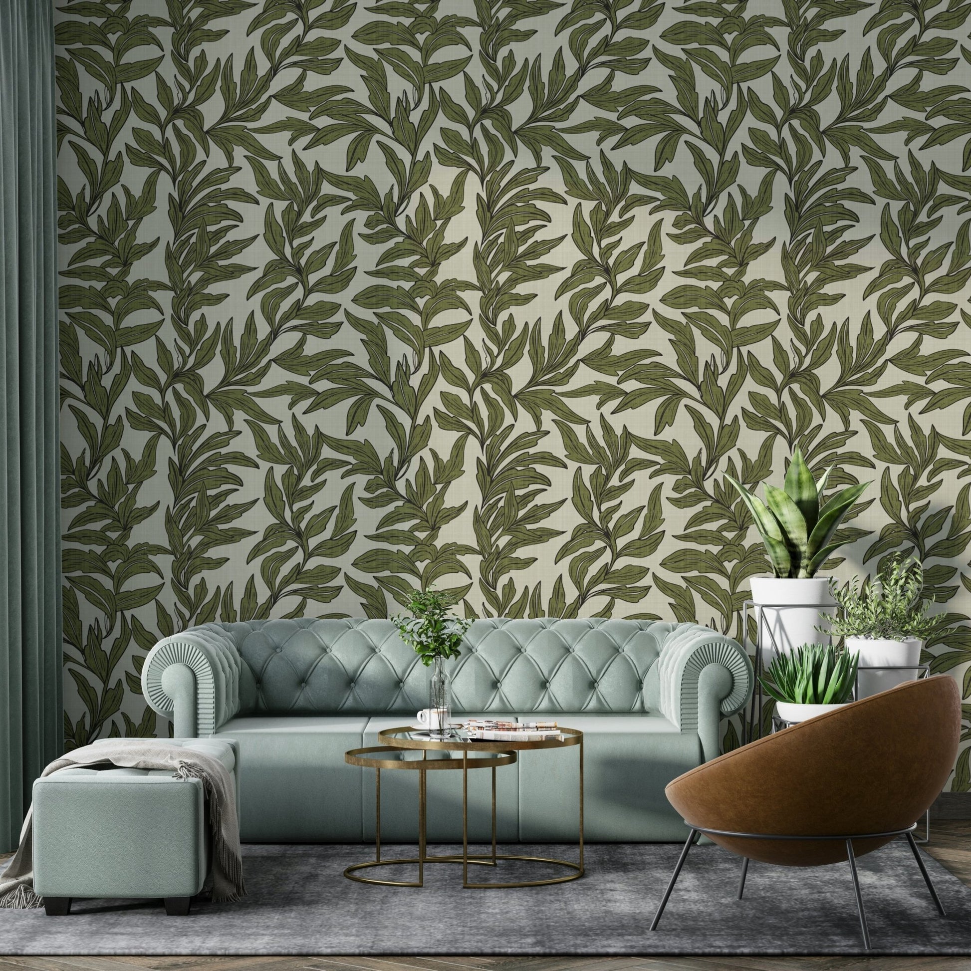 Easy-to-apply nature wall design, GD996