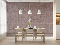 Modern loft interior featuring Textured Brick Wall Mural., GD6173