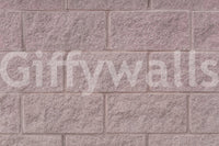 Basement remodel with durable Textured Brick Wall Mural., GD6173