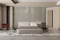 Metallic sheen floral branch wallpaper
