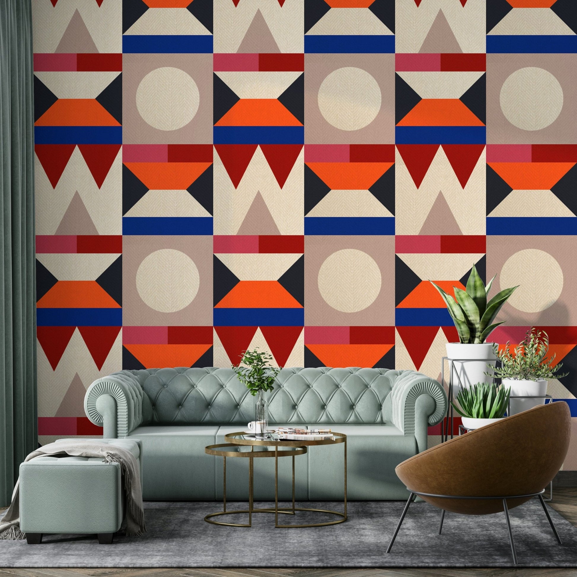 Textured Triangles Wallpaper⁠

