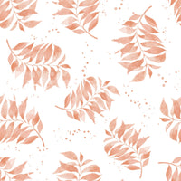 Warm-toned palm wallpaper for relaxed spaces

