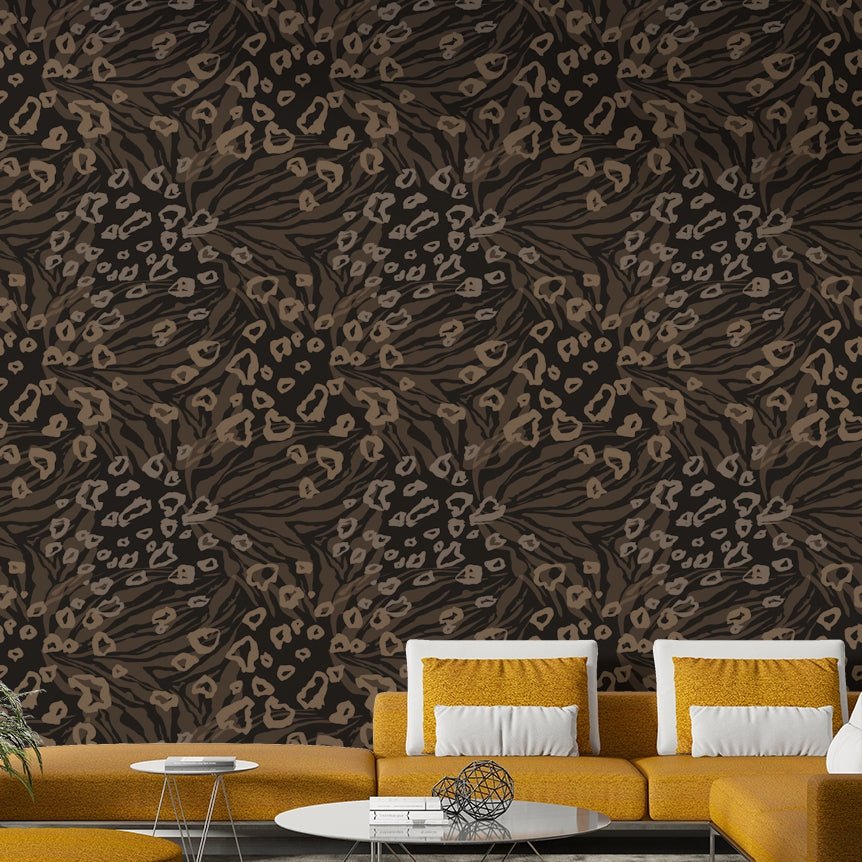 Textured Wildlife Wallpaper⁠