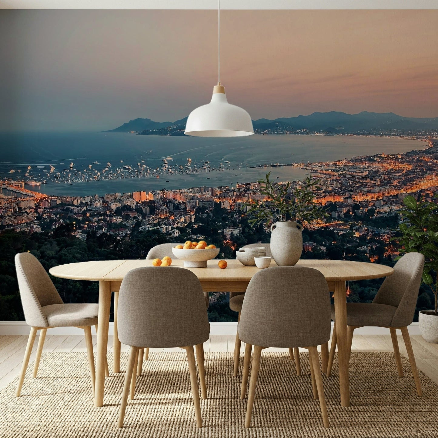 The Bay of Cannes Wall Mural