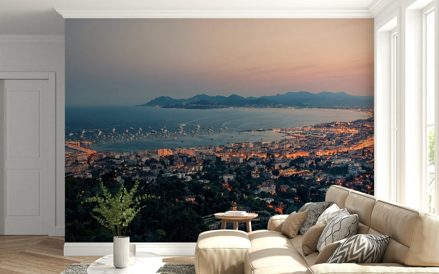 The Bay of Cannes Wall Mural
