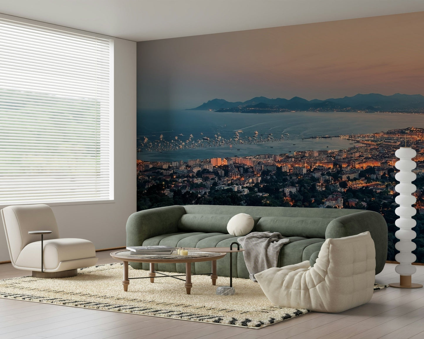The Bay of Cannes Wall Mural