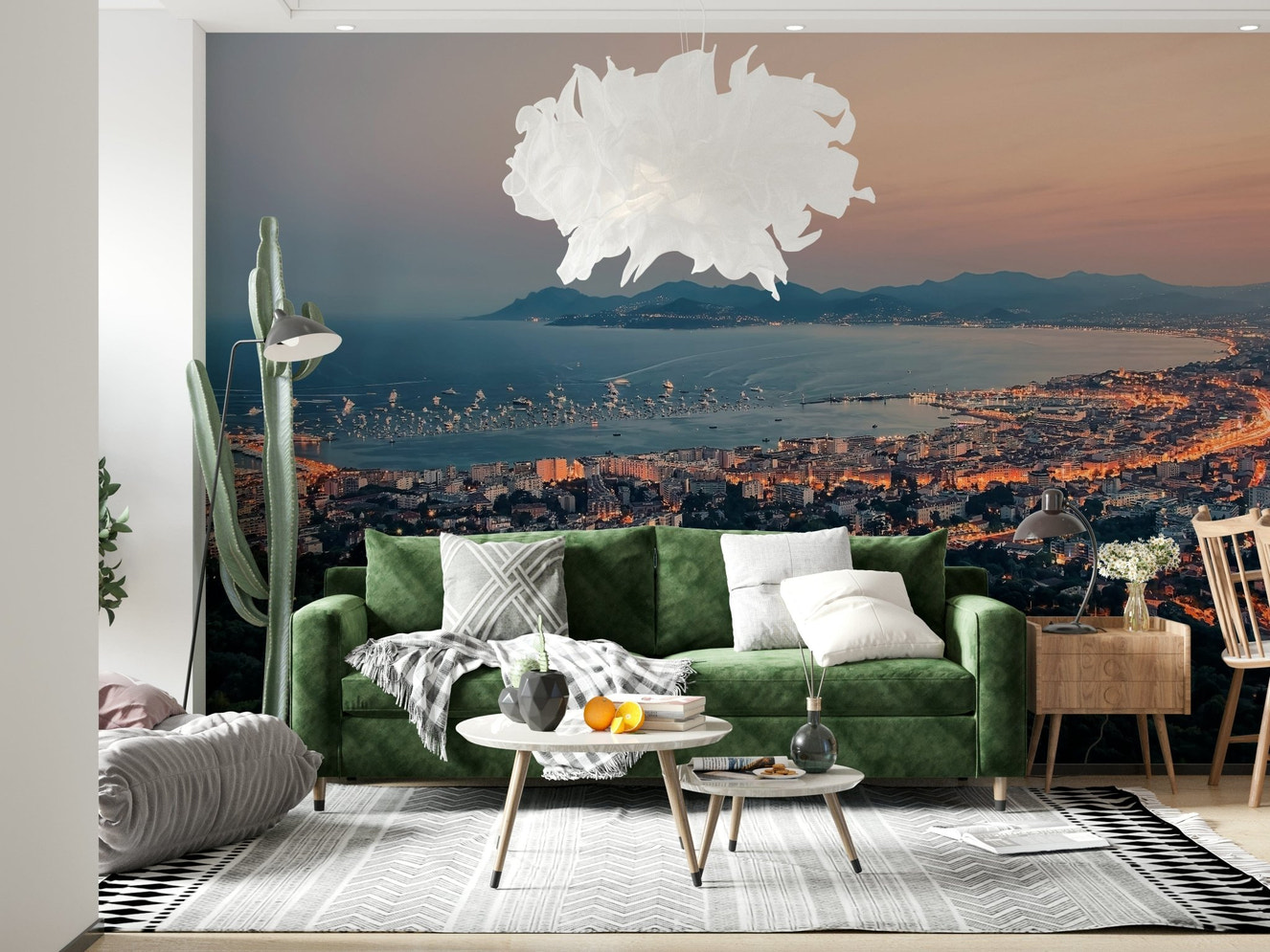 The Bay of Cannes Wall Mural
