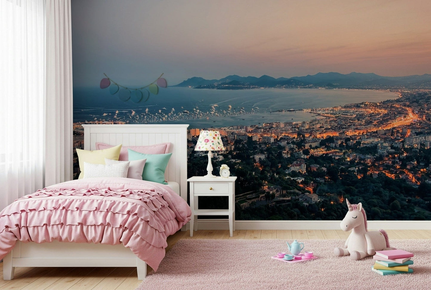 The Bay of Cannes Wall Mural