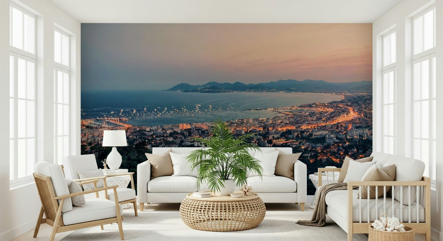 The Bay of Cannes Wall Mural