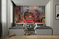 Perfect for urban-themed interiors or bold room decor, GD2670