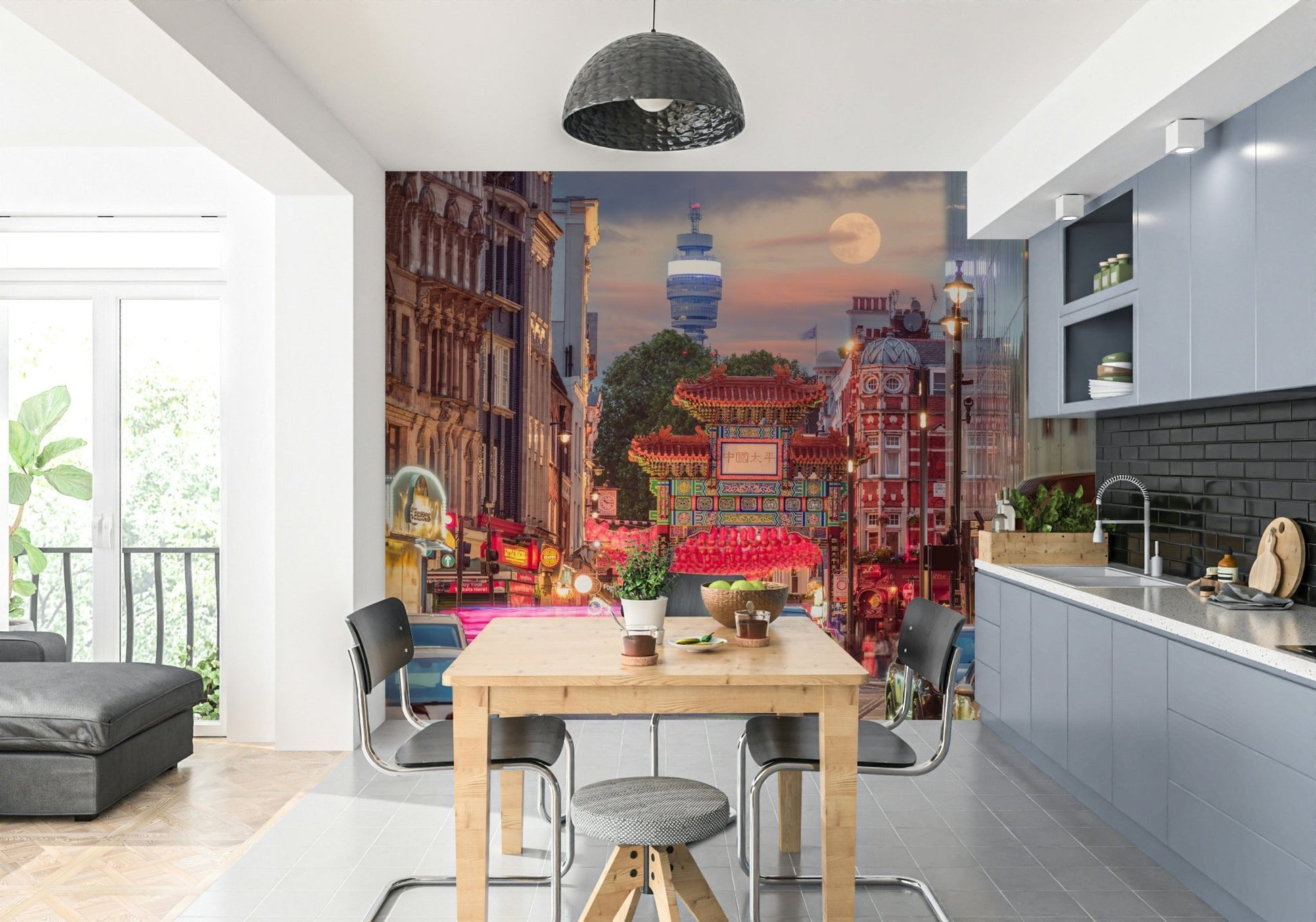 High-quality design capturing the dynamic energy of Chinatown, GD2670