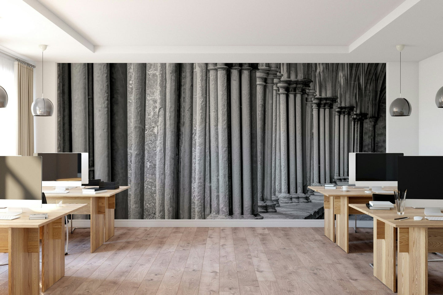 The feeling is one of fresh elegance.

