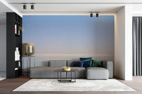 A contemplative arid landscape wallpaper mural for a feature wall., GD4698