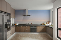 An artistic tranquil lake mural for home decor., GD4698