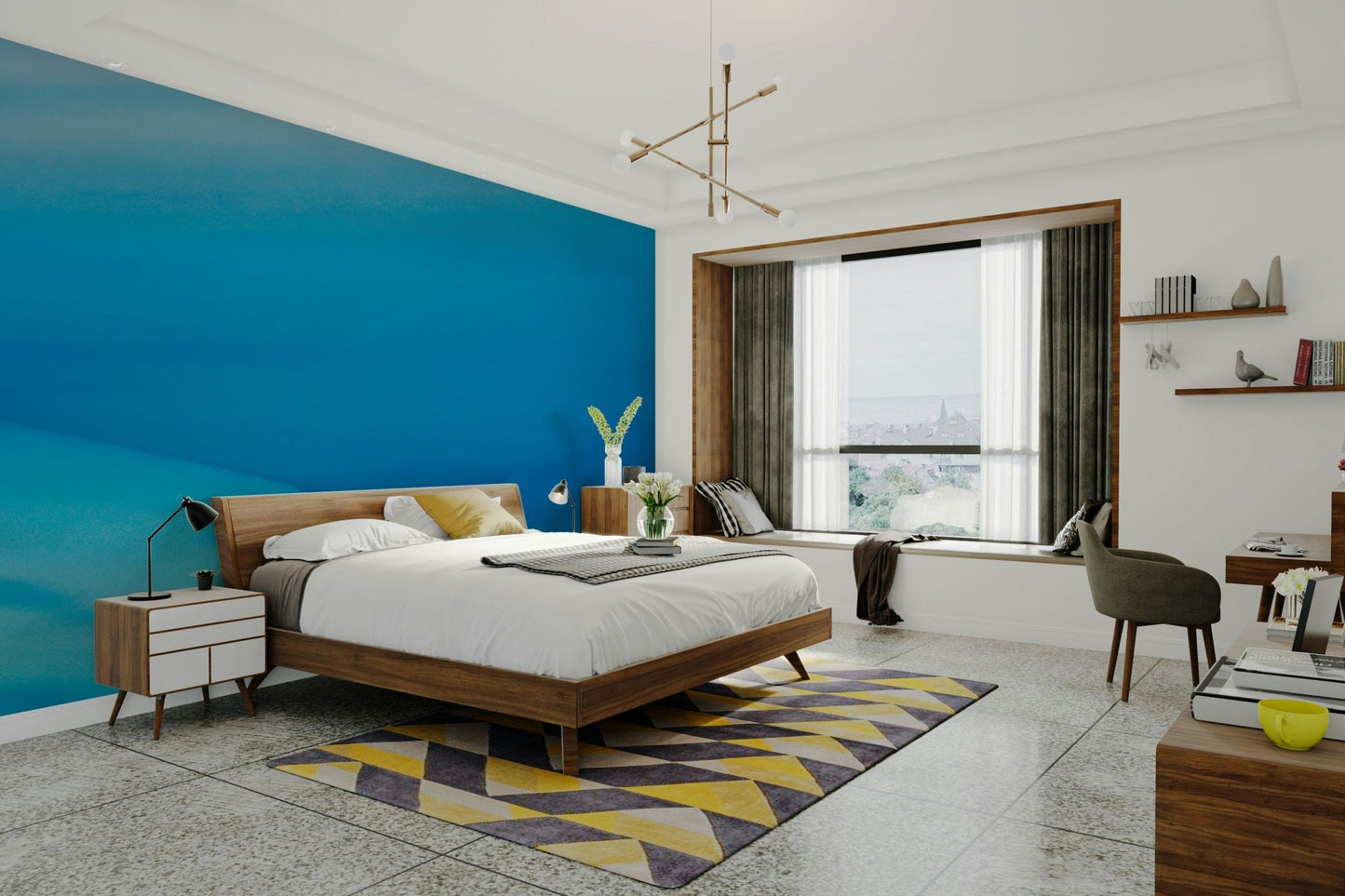 The Dead Sea Wall Mural