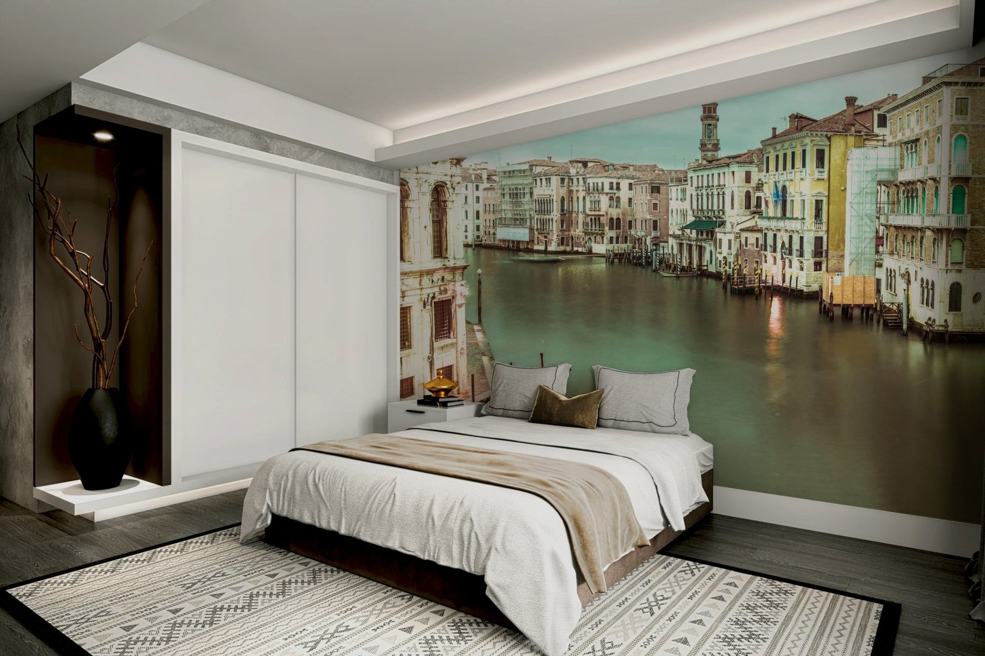 Elegant Grand Canal mural to enhance any living space

