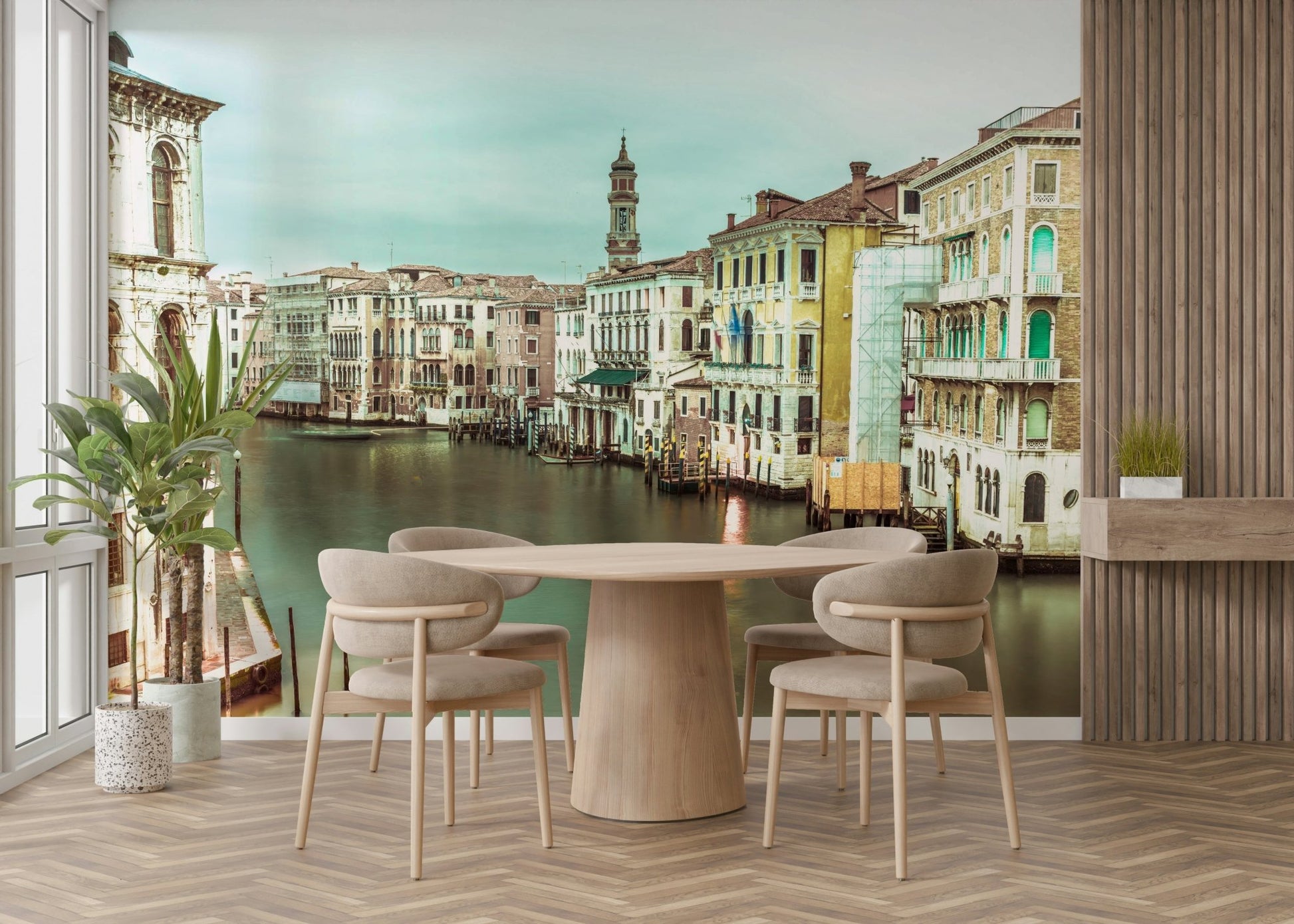 Stunning Grand Canal wallpaper mural for chic interiors

