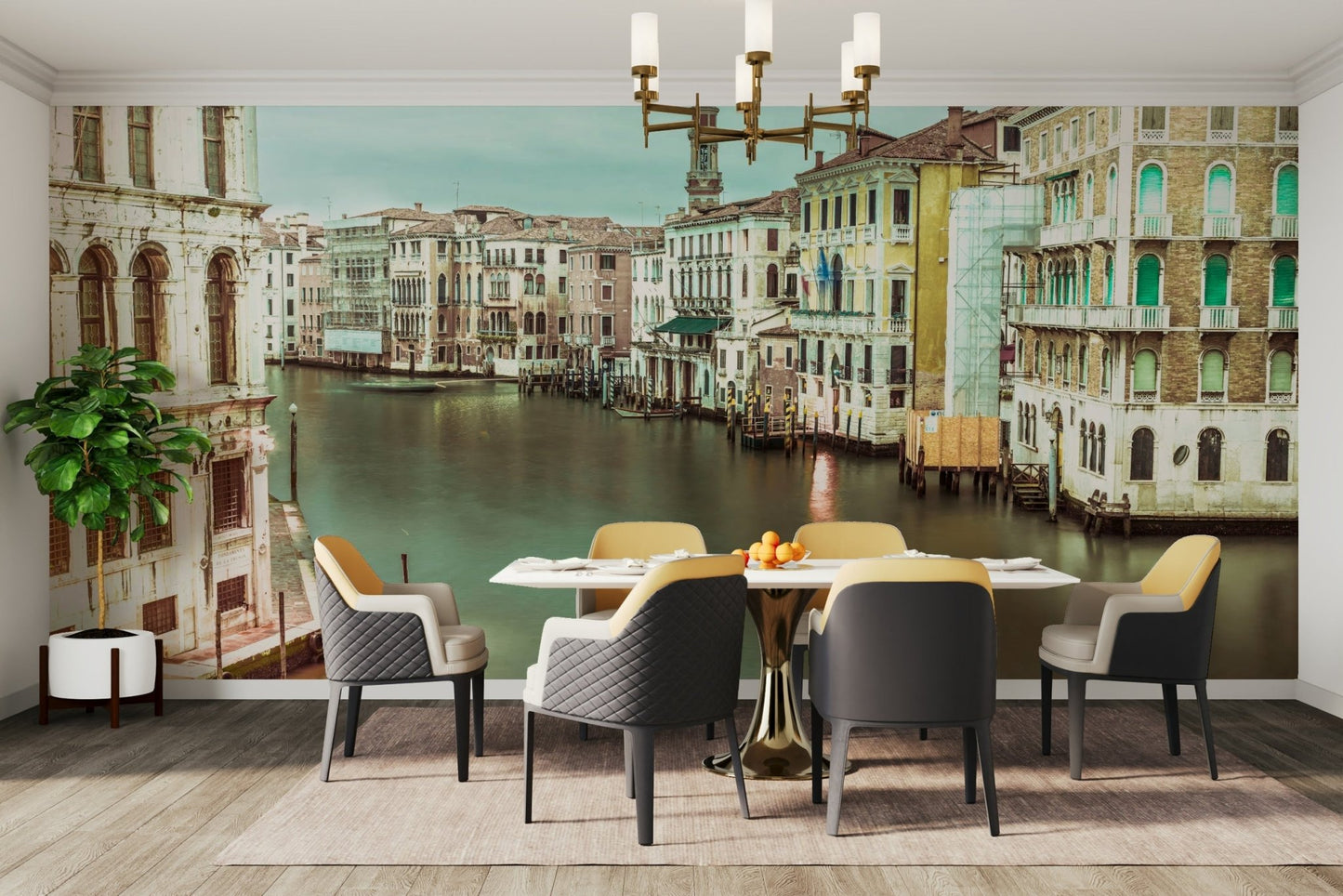 Transform your home with the Grand Canal mural design

