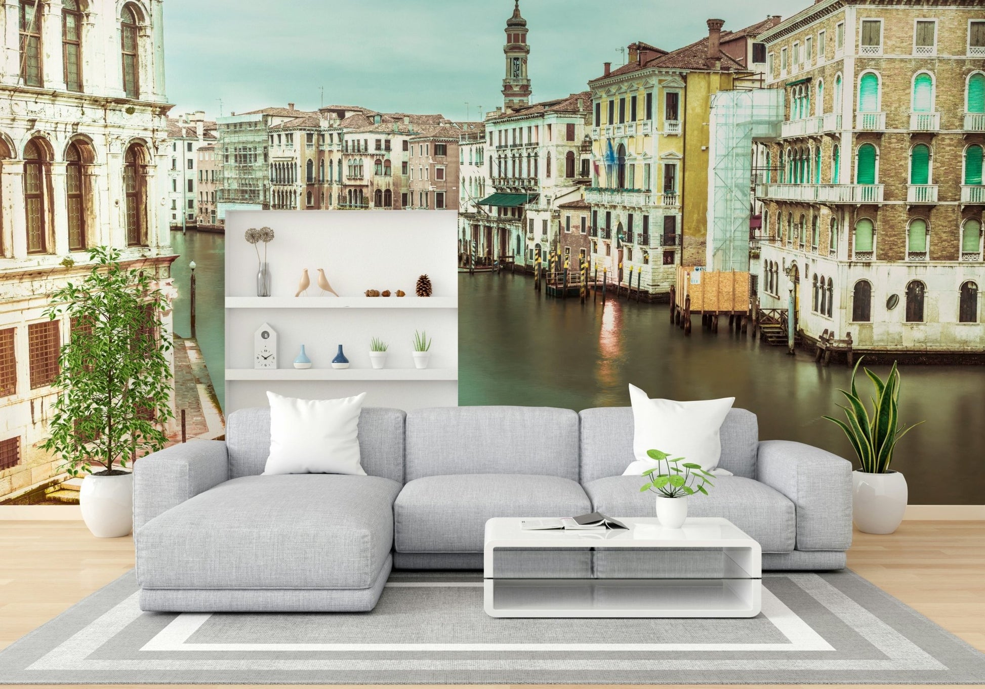 Transform your home with the Grand Canal mural design

