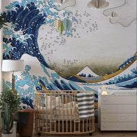 Hokusai Inspired Wallpaper B182
