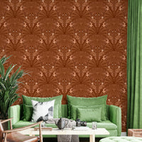 Colorful tropical wallpaper close-up

