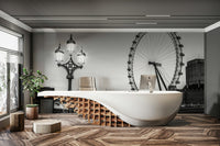 The lamp's light creates a beautiful, glowing effect.

