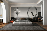 The Ferris wheel is a prominent landmark in the background.

